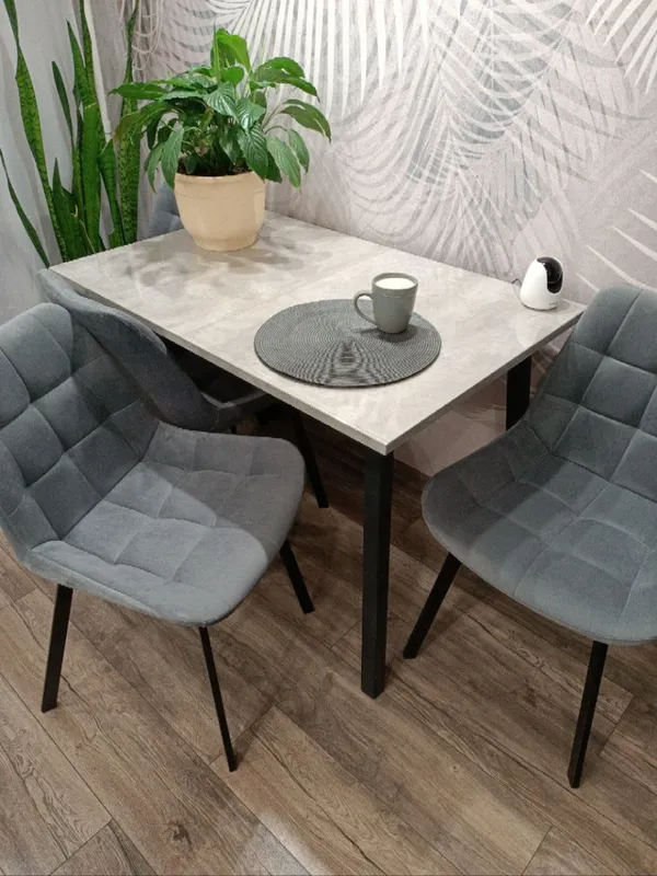 Комплект стульев крутящихся Форт 2 шт розовый (hl 41) / 1П белый каркас фото покупателя 104