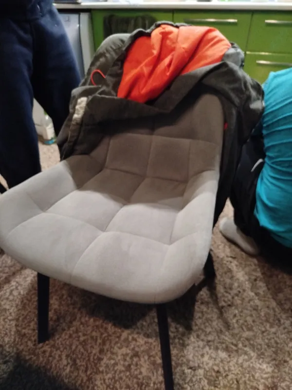 Комплект стульев крутящихся Форт 2 шт розовый (hl 41) / 1П белый каркас фото покупателя 32