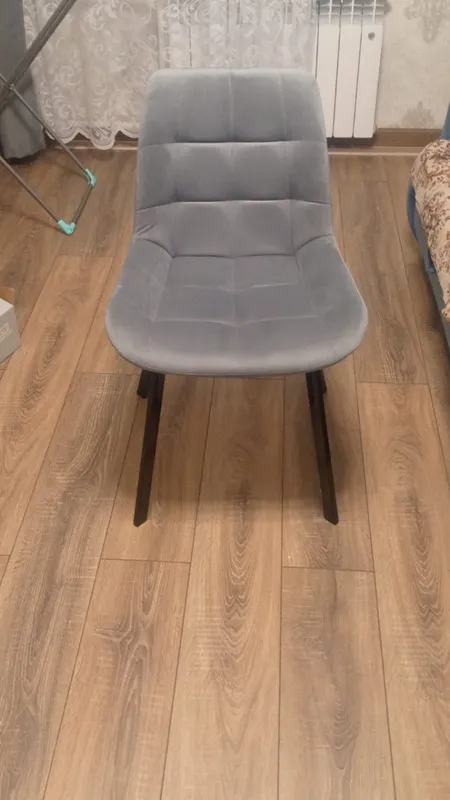 Комплект стульев крутящихся Форт 2 шт розовый (hl 41) / 1П белый каркас фото покупателя 131