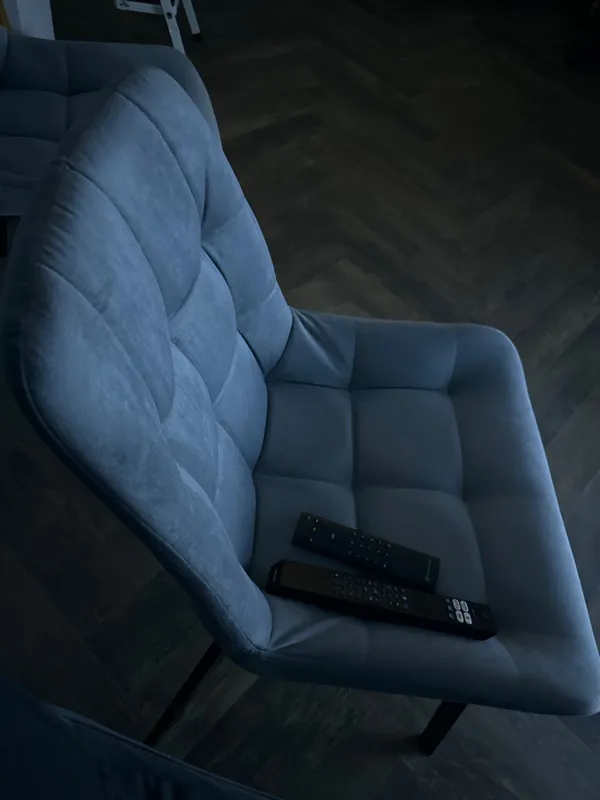 Комплект стульев крутящихся Форт 2 шт розовый (hl 41) / 1П белый каркас фото покупателя 86