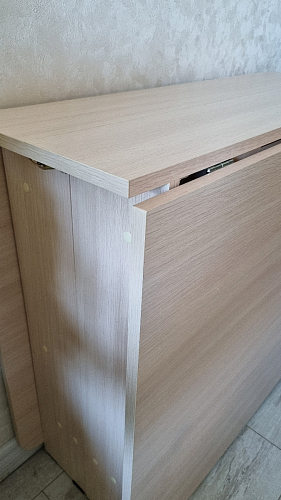 Стол обеденный раздвижной СтК7 дуб молочный фото покупателя 6