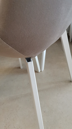 Стул на металлокаркасе Челси К бирюзовый / черный фото покупателя 47