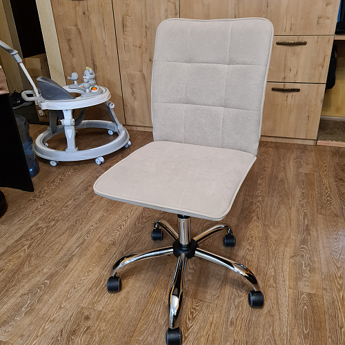 Компьютерное кресло One флок серый 29 фото покупателя 33