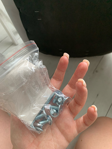 Стул на металлокаркасе Чилли бежевый / белый каркас фото покупателя 724