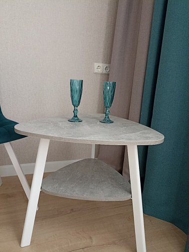 Стул на металлокаркасе Чилли бирюзовый / черный фото покупателя 1090