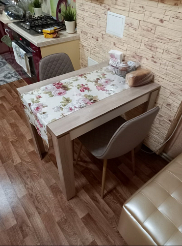 Стул на металлокаркасе Capri голубой фото покупателя 109