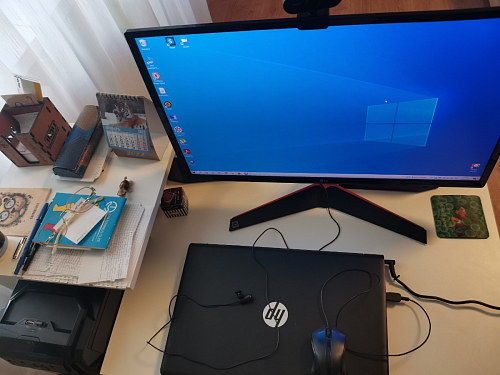 Компьютерный стол Джаз-24 левый дуб сонома фото покупателя 168