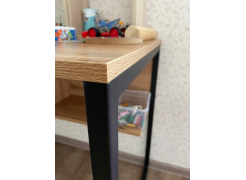 Письменный стол Клер Лофт черный матовый / бетон фото покупателя 13