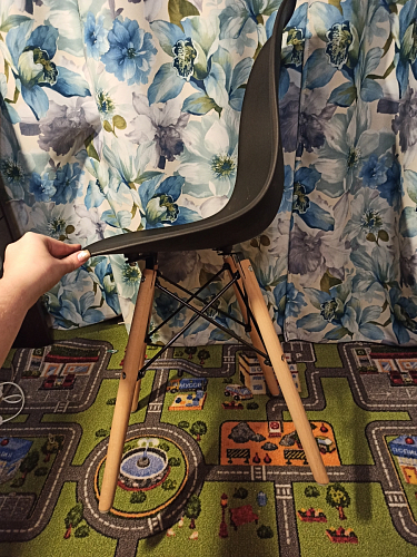 Стул Eames black фото покупателя 67