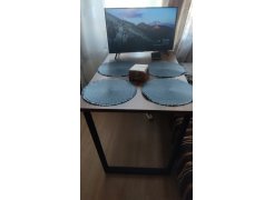 Стол Лота Лофт 120 25 мм сабия / черный матовый фото покупателя 405