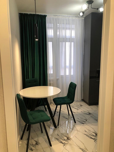 Комплект стульев Чилли 2 шт бежевый / черный фото покупателя 86