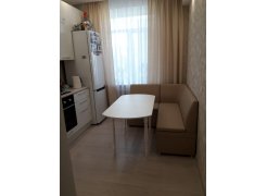 Кухонный диван Уют угловой экокожа белый правый фото покупателя 7