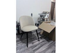 Стул на металлокаркасе Gabi 1 light purple / black фото покупателя 612