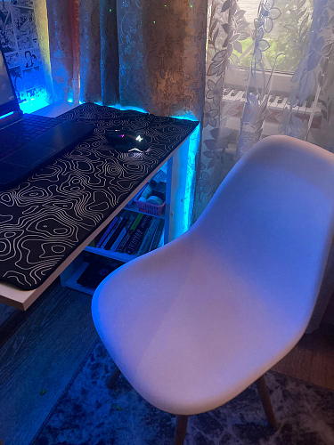 Стул Cindy Eames mod. 001 white / natural фото покупателя 45