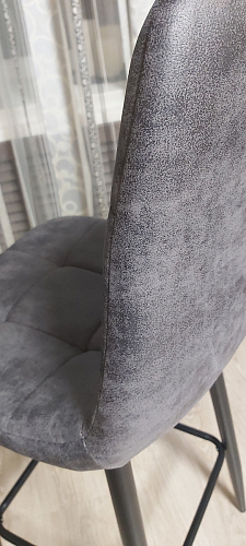 Барный стул Chio black / dark grey фото покупателя 8