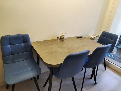 Комплект стульев Чилли 2 шт бежевый / черный фото покупателя 1193