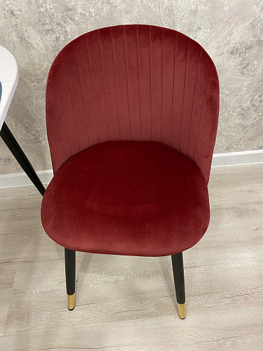 Стул на металлокаркасе Gabi gray / black фото покупателя 503