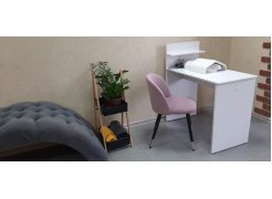 Стул на металлокаркасе Gabi blue / black фото покупателя 40