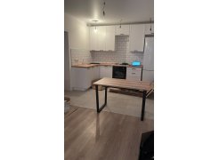 Стол Лота Лофт 140 25 мм черный матовый / бетон фото покупателя 249