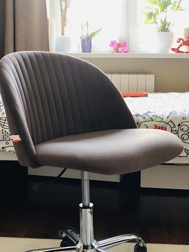 Компьютерное кресло Melody розовое фото покупателя 9