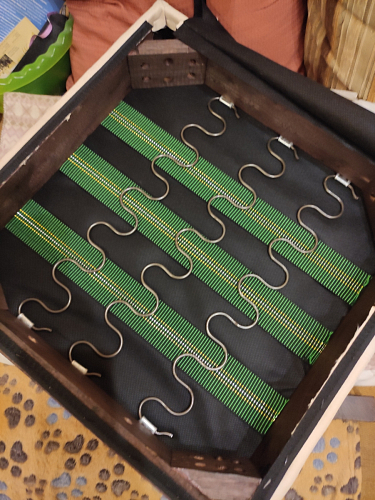 Стул Menson dark walnut / fabric cream фото покупателя 3