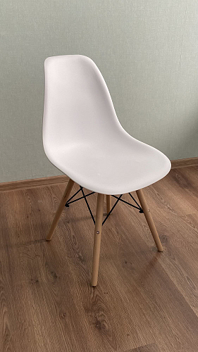 Стул Сindy Eames/Синди Имс мод. 001 yellow / natural фото покупателя 20