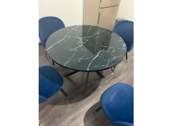 Стул на металлокаркасе Gabi 1 gray / black фото покупателя 734