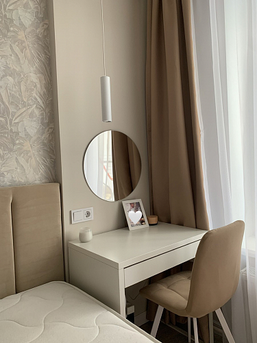 Стул на металлокаркасе Чилли К темно-серый (velutto 32) / черный фото покупателя 8