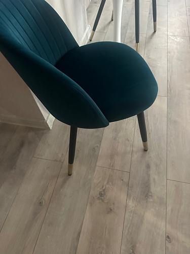 Стул на металлокаркасе Gabi gray / black фото покупателя 587