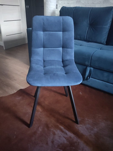 Стул на металлокаркасе Чилли бирюзовый / черный фото покупателя 1414