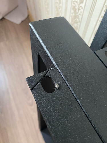 Стол раскладной Лота Лофт 120 25 мм юта / черный матовый фото покупателя 11