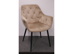 Стул на металлокаркасе Remo dark pink из шоурума 1