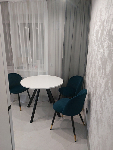 Стул на металлокаркасе Gabi latte / gold / black фото покупателя 405