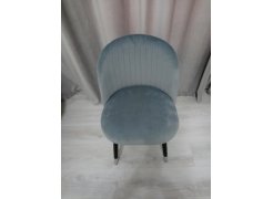 Стул на металлокаркасе Gabi blue / black фото покупателя 148