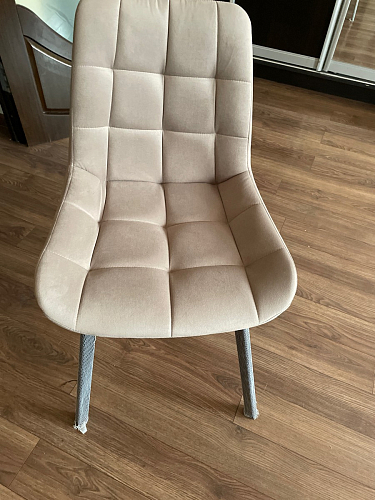 Стул на металлокаркасе Челси К крутящийся бирюзовый / черный фото покупателя 71