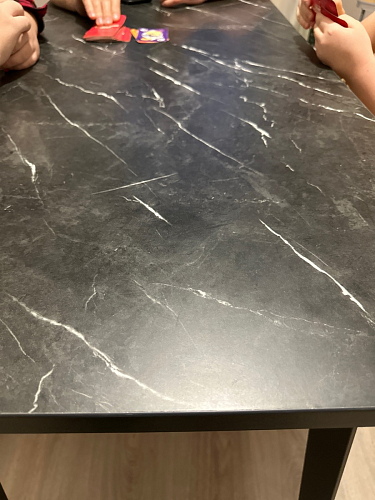 Стол Тринити Лофт 120 32 мм дуб галифакс табако / черный матовый фото покупателя 758