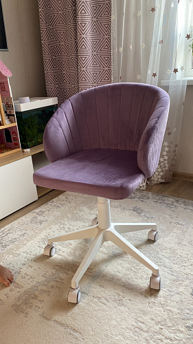 Компьютерное кресло Пард confetti silver серый / черный фото покупателя 161