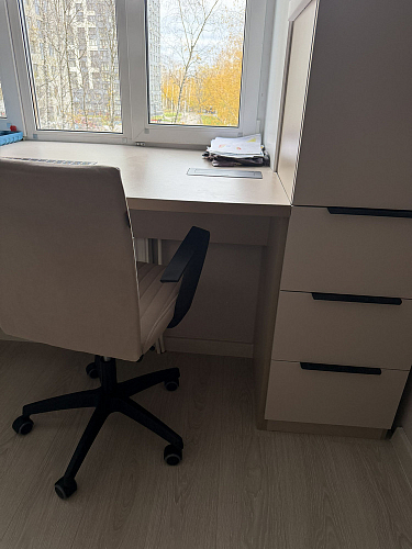 Компьютерное кресло Spark флок коричневый 6 фото покупателя 12