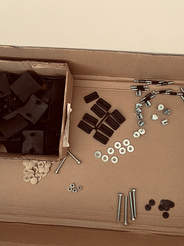 Двуспальная кровать Клауд 160х200 парящая дуб крафт золотой / антрацит фото покупателя 107