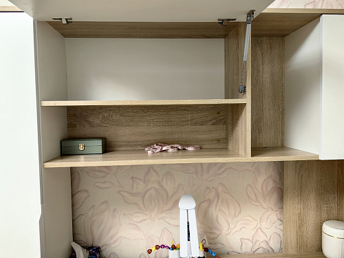 Компьютерный стол Комфорт 12.95 N дуб сонома / сатин фото покупателя 39