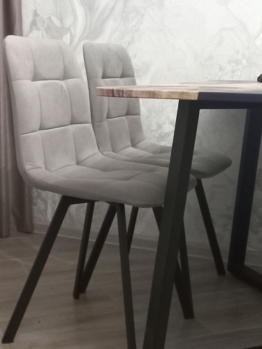 Стул Чилли 2 темно-серый  / черный фото покупателя 905