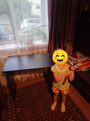 Стол письменный Kiwi белый  - Уцененный экземпляр фото покупателя 151