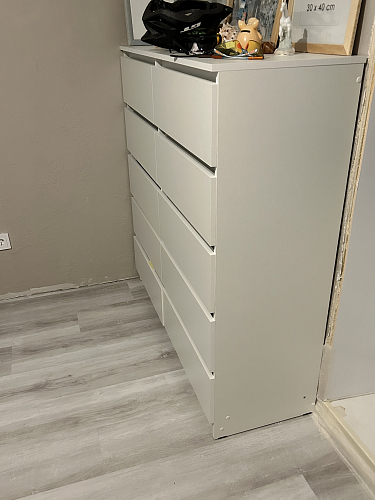 Комод Мадера 1384 лдсп белый  - Уцененный экземпляр фото покупателя 12