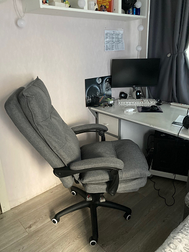 Компьютерное кресло Rapid серое фото покупателя 148