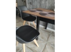 Деревянный стул Bonuss dark gray / black фото покупателя 26