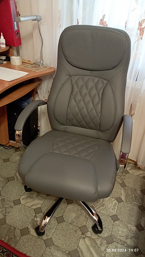 Компьютерное кресло Tron grey фото покупателя 25