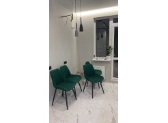 Стул на металлокаркасе Вейв П темно-серый / черный фото покупателя 29