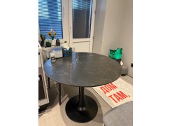 Стол Тулип 90х73 дуб вотан / белый фото покупателя 113