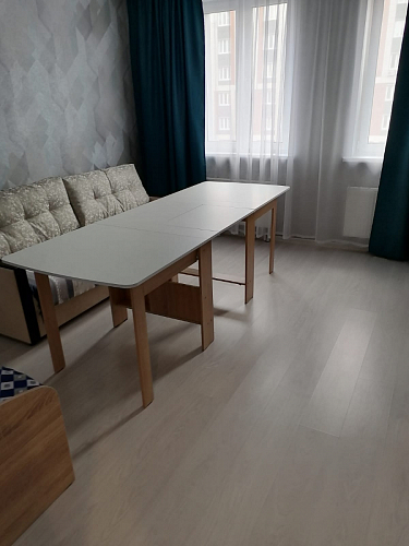 Стол обеденный раздвижной СтК7 дуб молочный фото покупателя 69