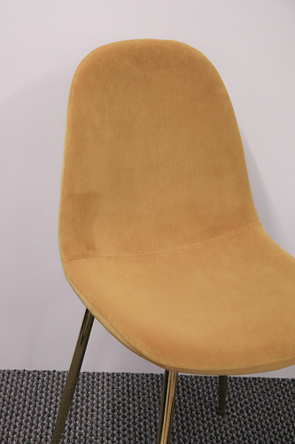 Стул на металлокаркасе Lilu 05 gray / white из шоурума 4